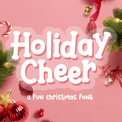 Holiday Cheer Font – Font Premium